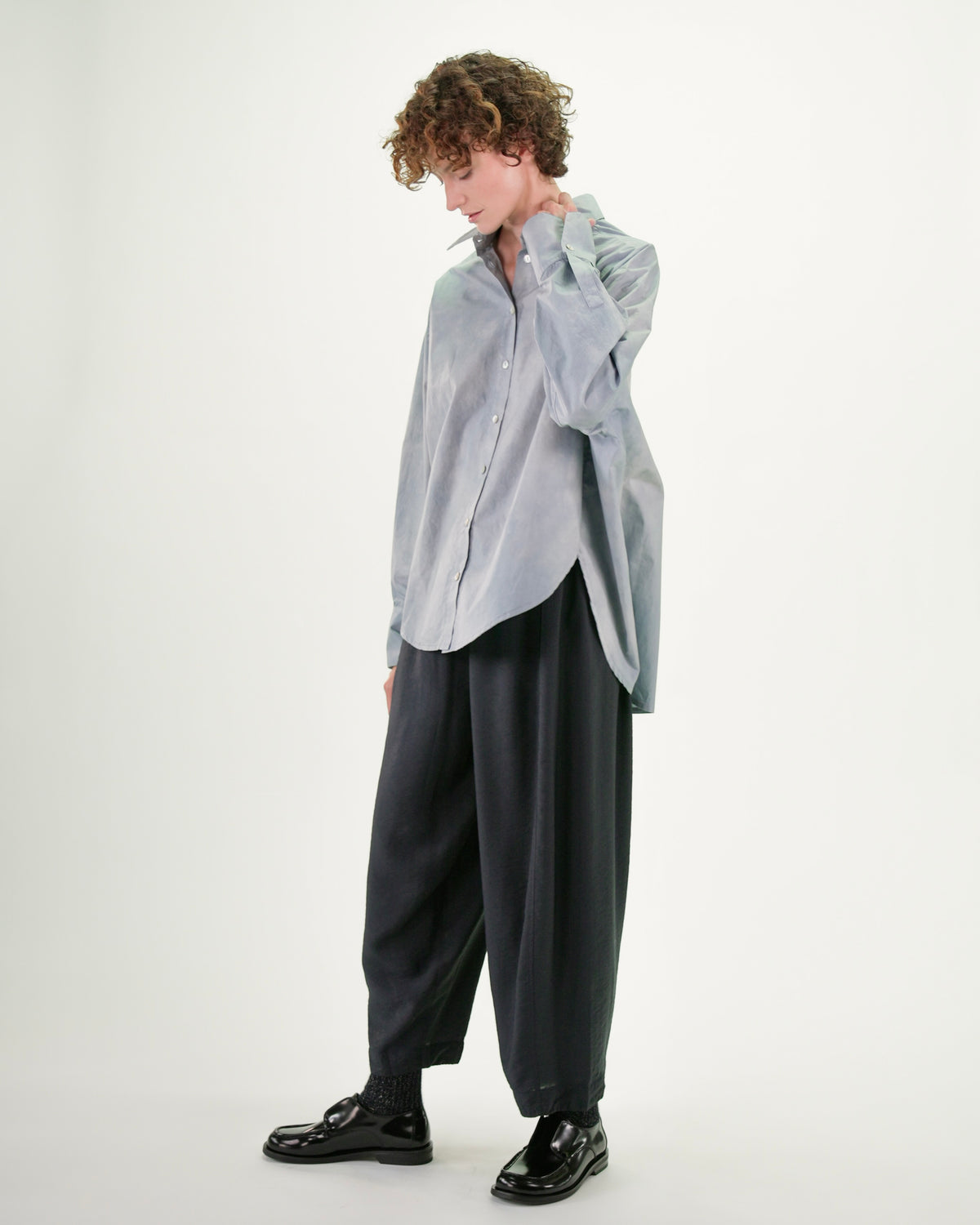 NOUS antwerp BRITT PANTS overdye carbon