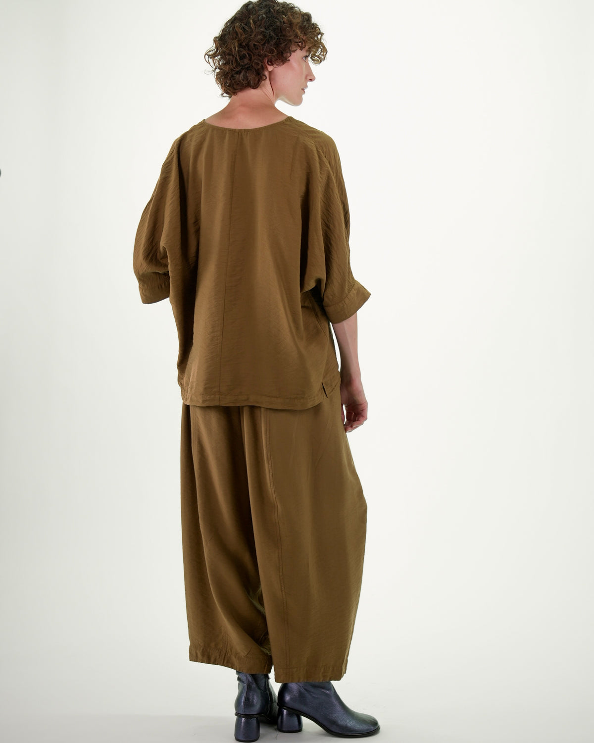 NOUS antwerp BRITT PANTS overdye tapenade