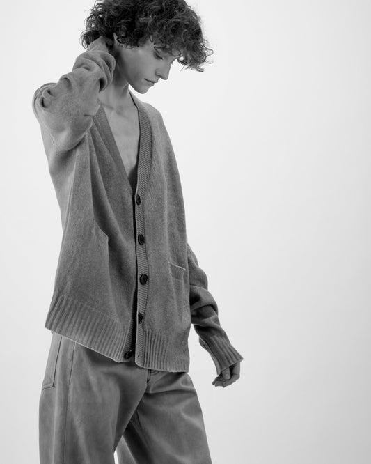 NOUS antwerp EDDIE KNITWEAR airbrush silver