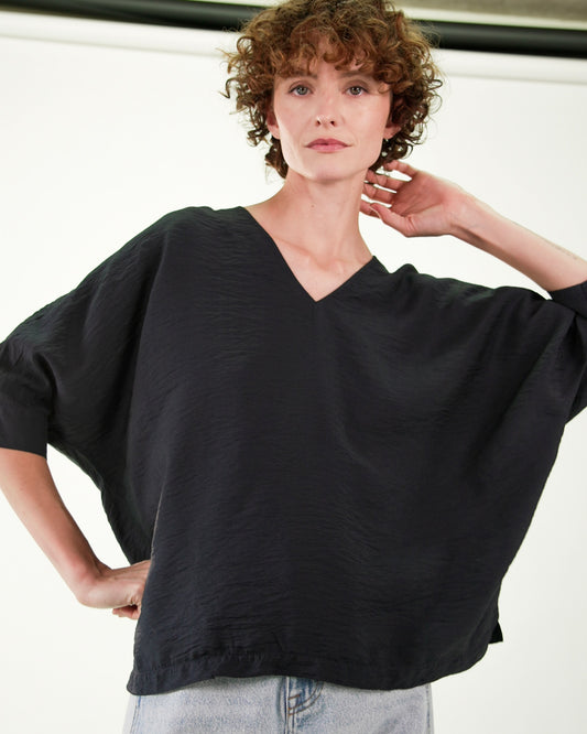 NOUS antwerp LUCIL TOP overdye carbon