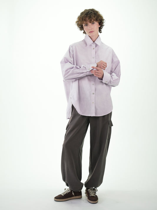 NOUS antwerp POLLY SHIRT clouds iris