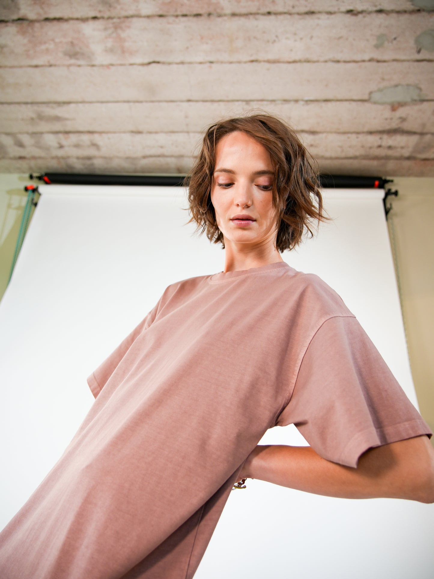 NOUS antwerp TARA DRESS overdye mauve