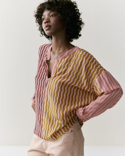 NOUS antwerp ABBIE BLOUSE river pink