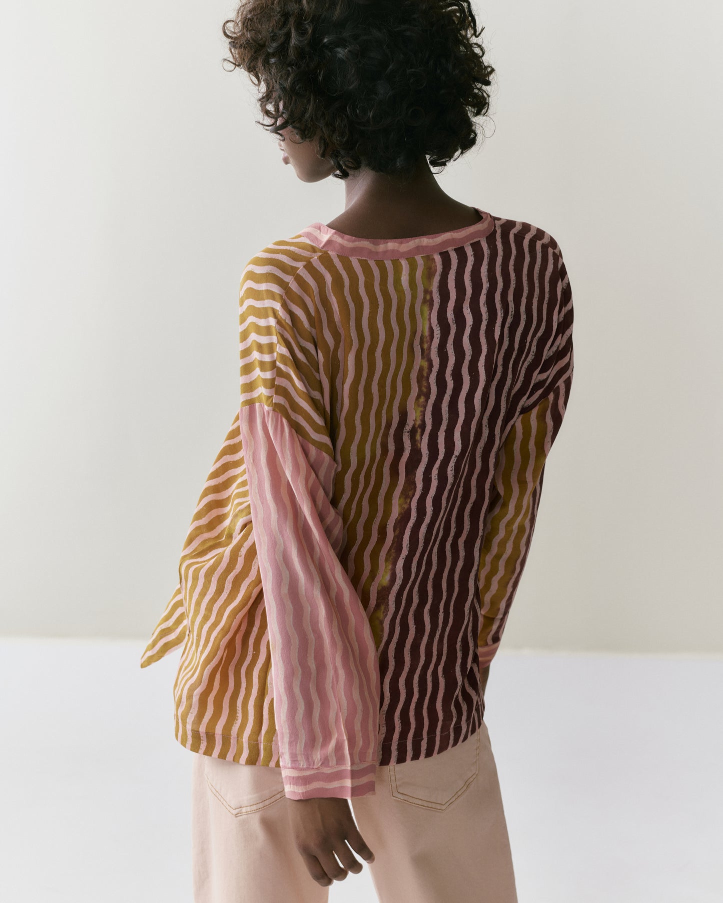 NOUS antwerp ABBIE BLOUSE river pink
