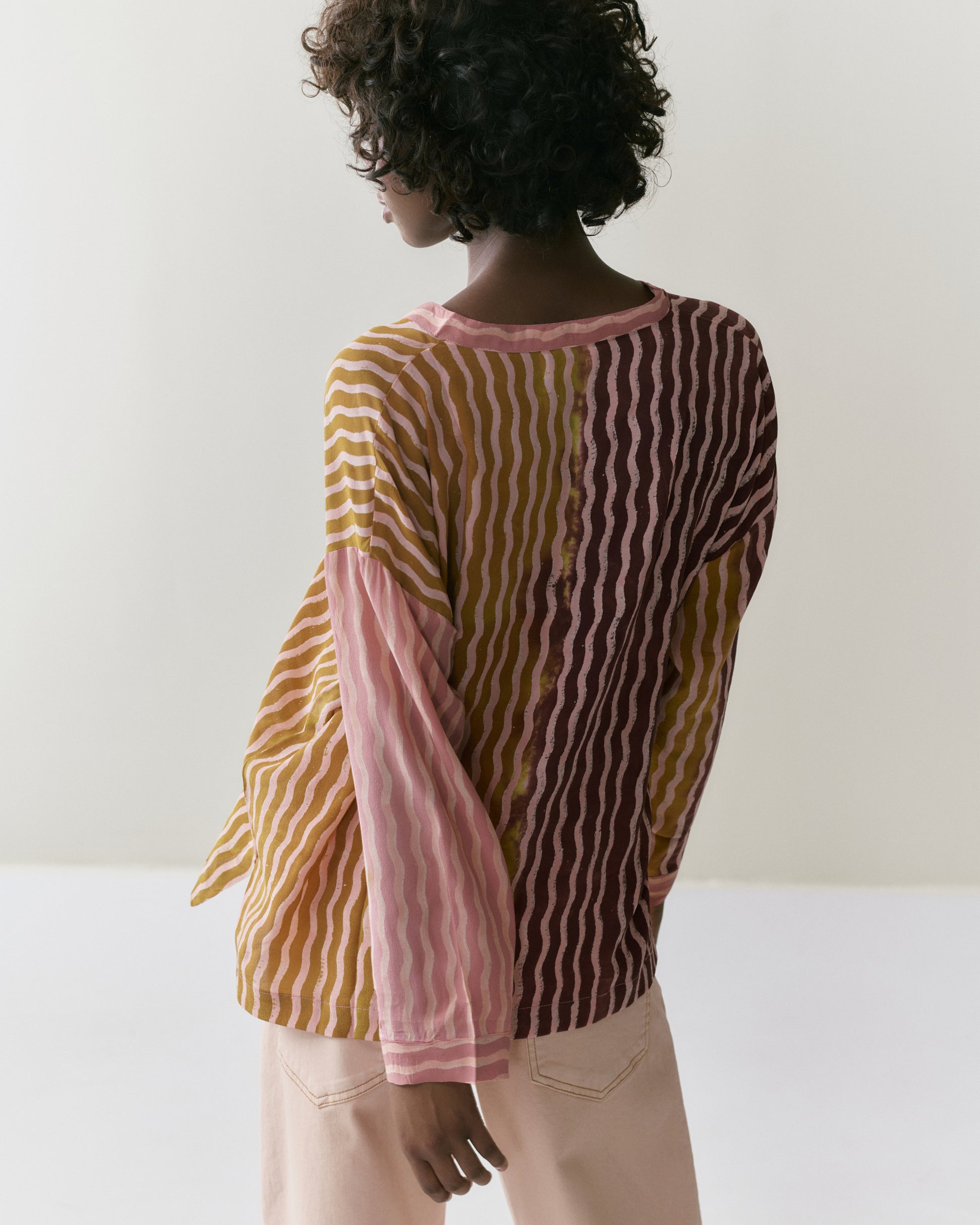 NOUS antwerp ABBIE BLOUSE river pink