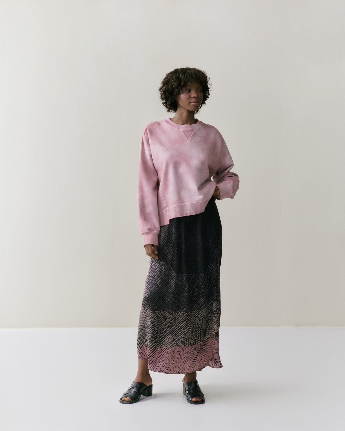 NOUS antwerp ALBA SWEATER travel mauve