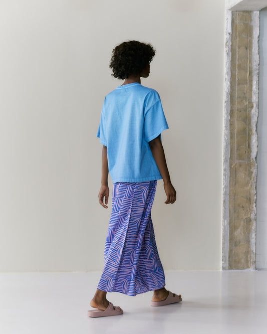 NOUS antwerp AMY SKIRT maze santorini