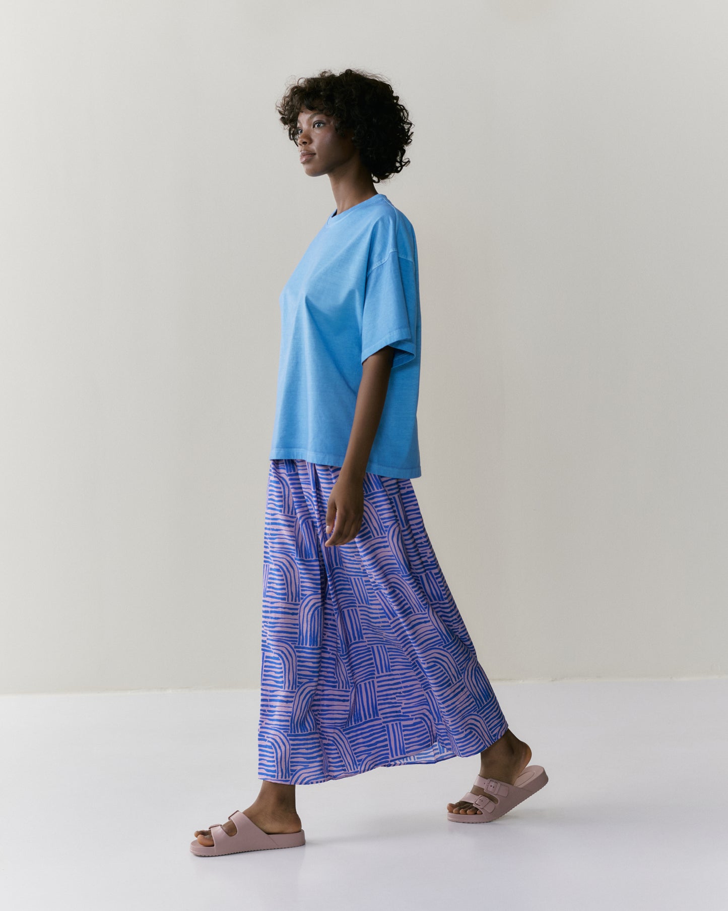NOUS antwerp AMY SKIRT maze santorini