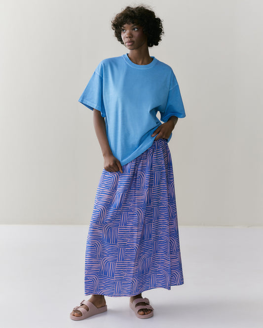 NOUS antwerp AMY SKIRT maze santorini