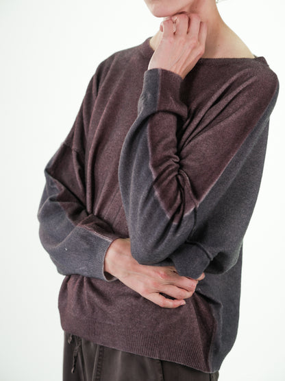 NOUS antwerp ANNIE KNITWEAR airbrush chocolate/carbon