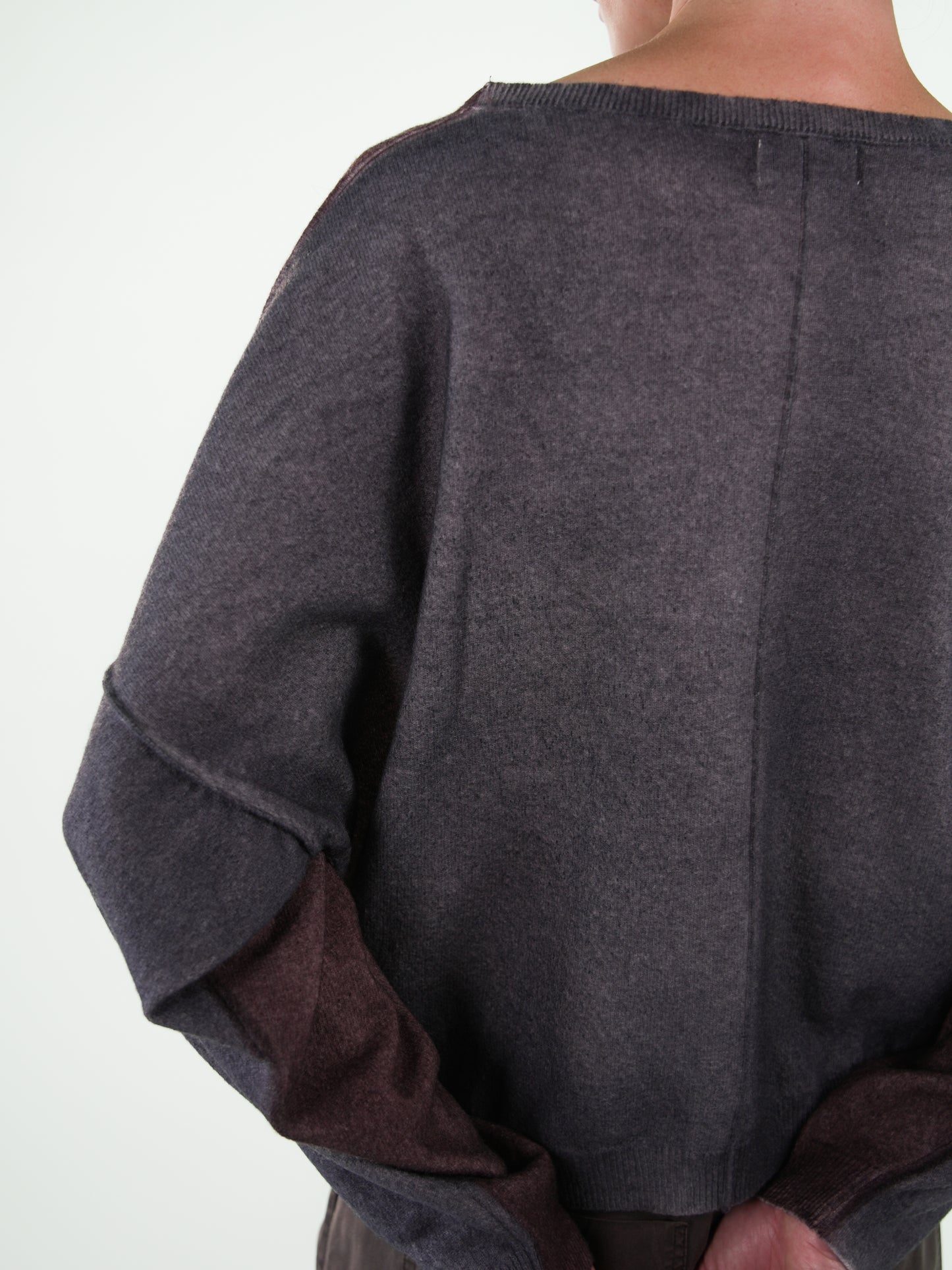 NOUS antwerp ANNIE KNITWEAR airbrush chocolate/carbon