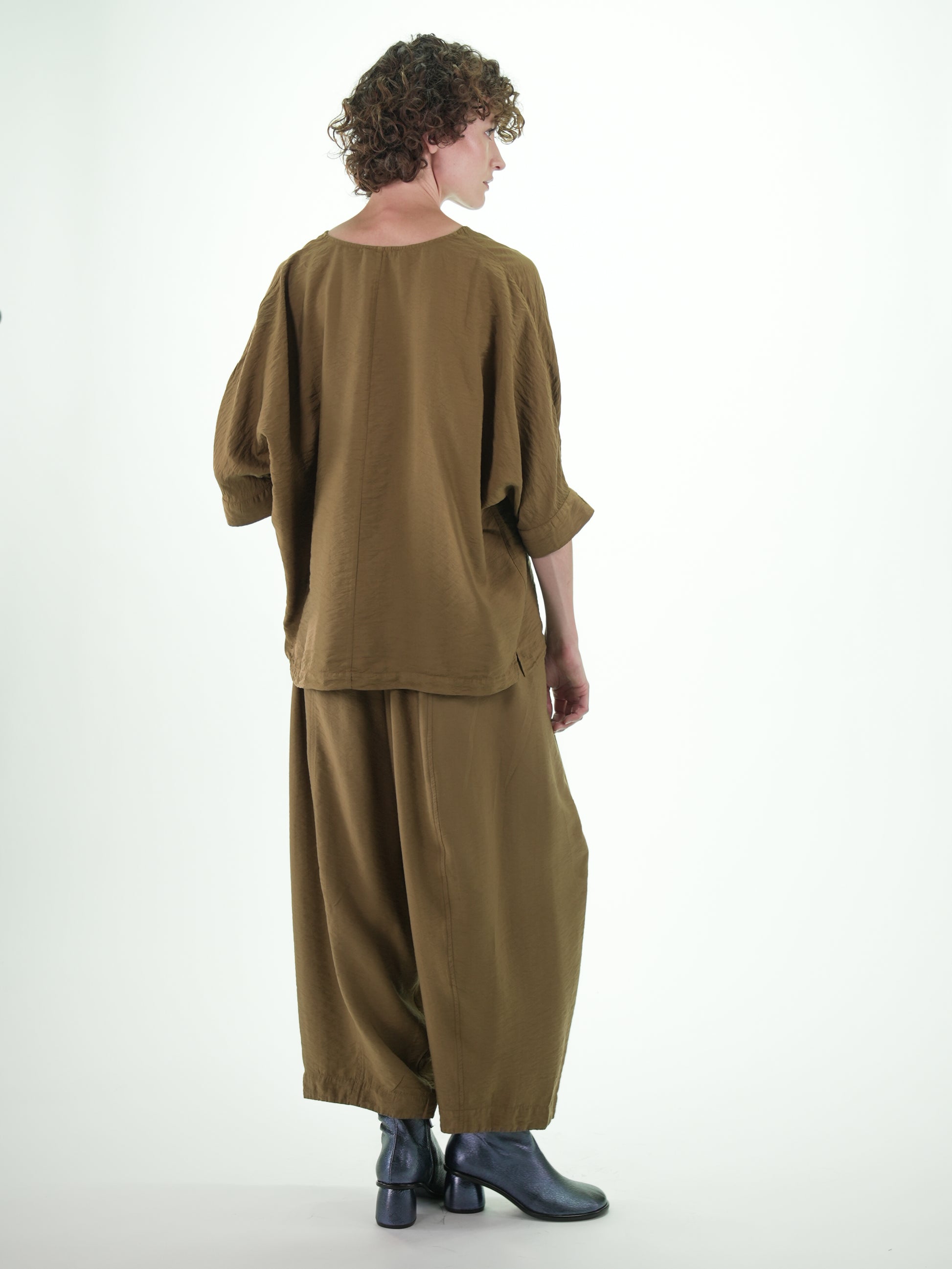 NOUS antwerp BRITT PANTS overdye tapenade