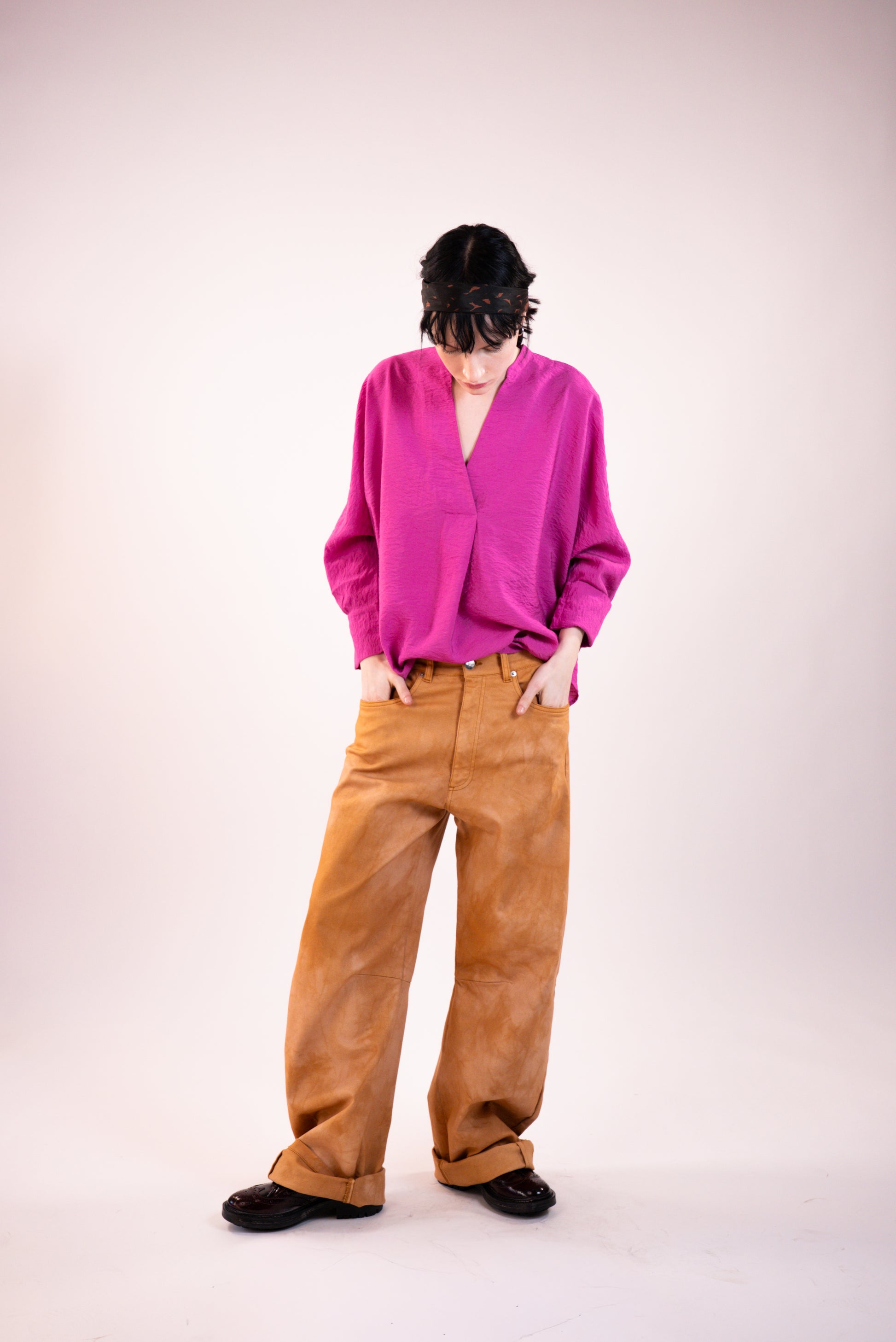 NOUS antwerp CARINA BLOUSE overdye rosebud
