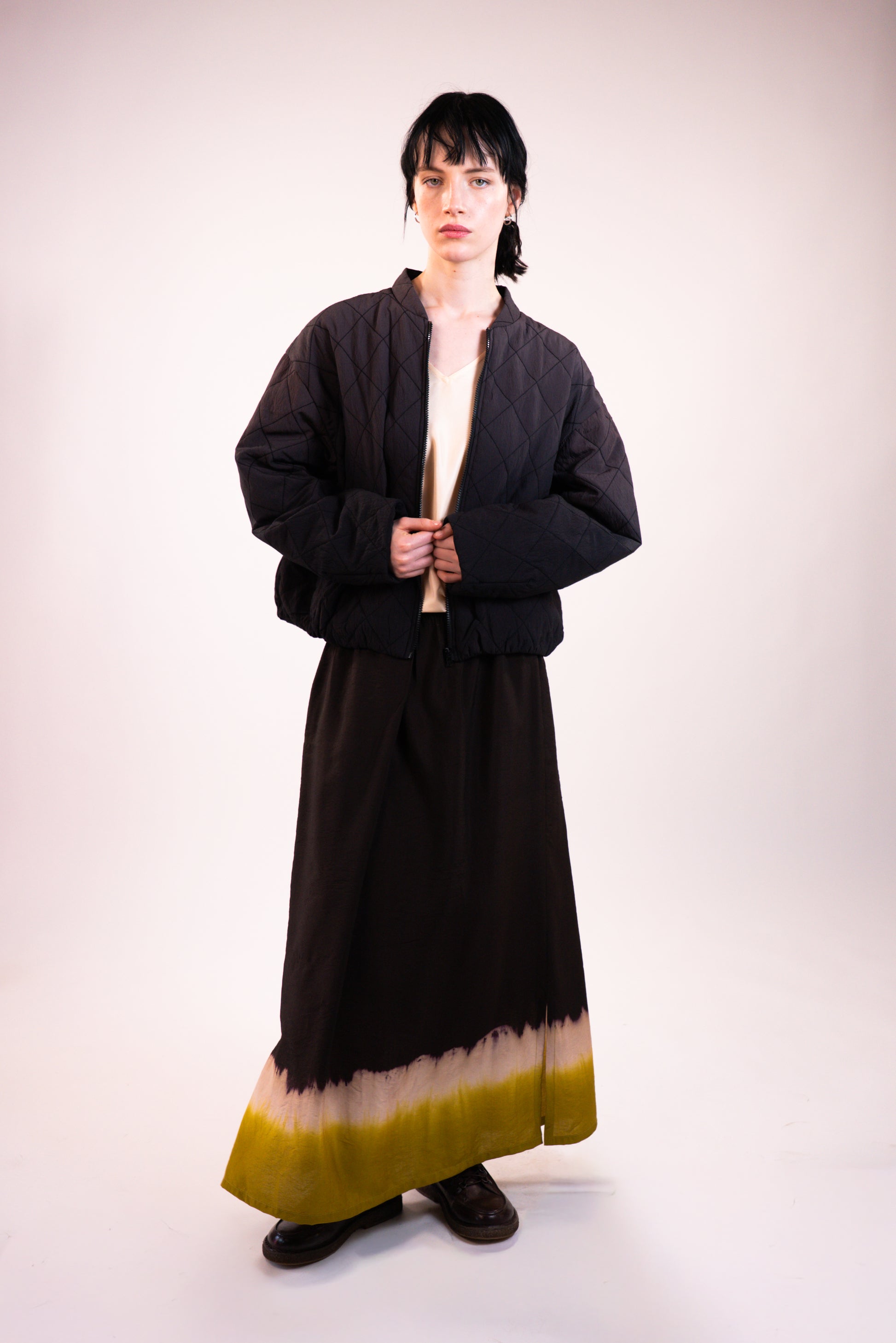 NOUS antwerp CLIO SKIRTS sunset chocolate