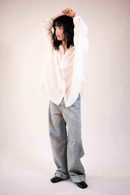 NOUS antwerp DANNY clouds PANTS clouds silver