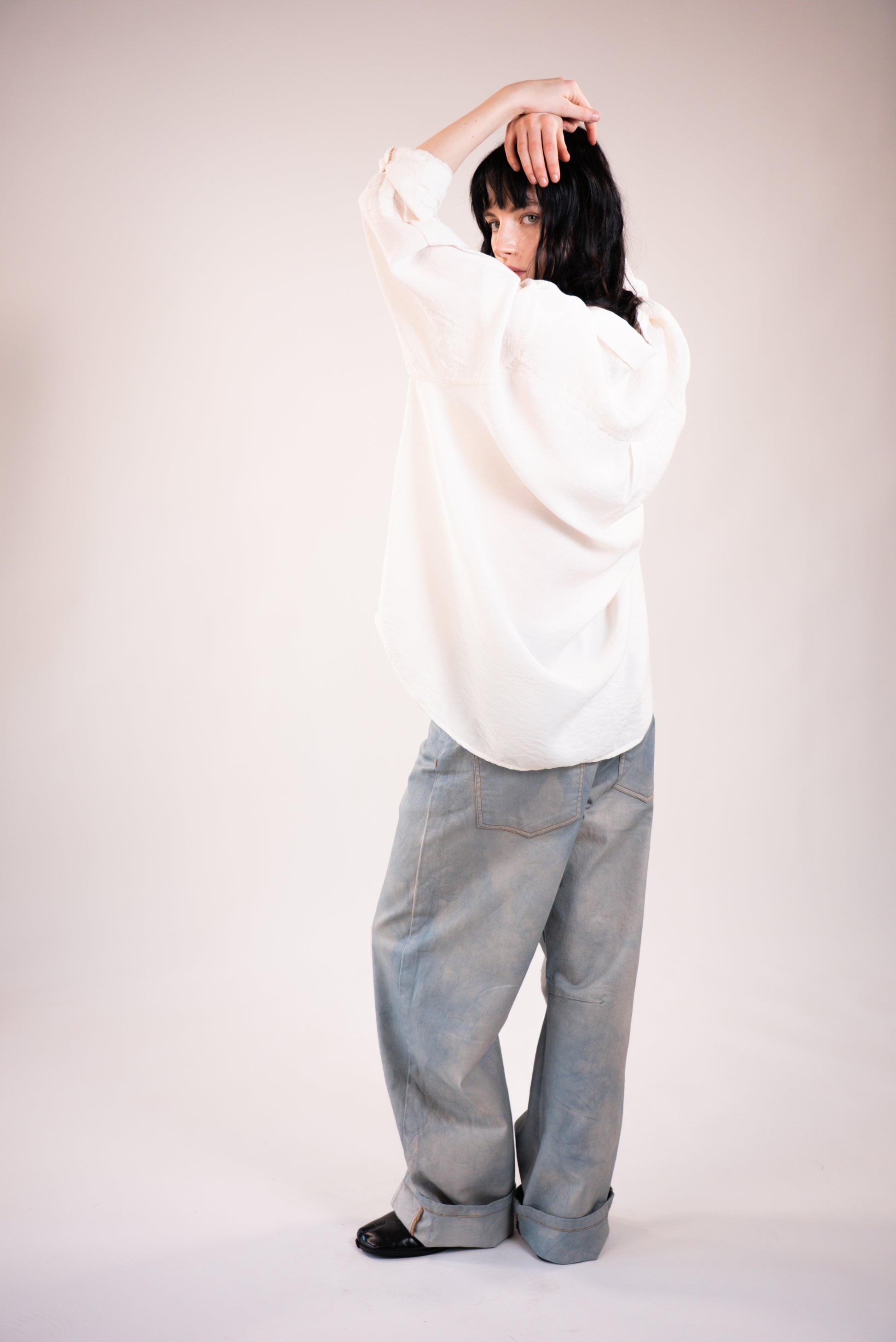 NOUS antwerp DANNY clouds PANTS clouds silver