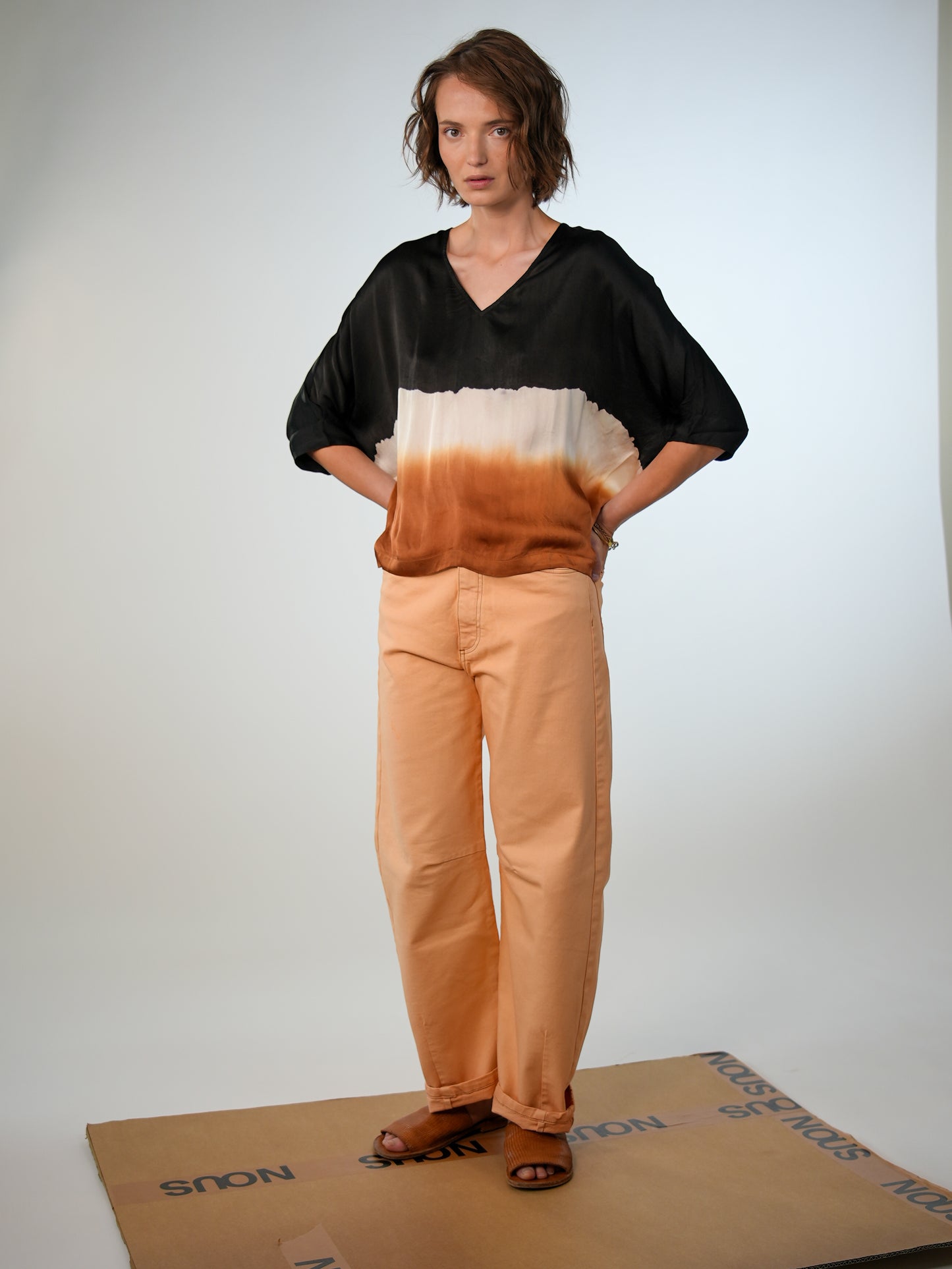 NOUS antwerp DANNY PANTS overdye peach
