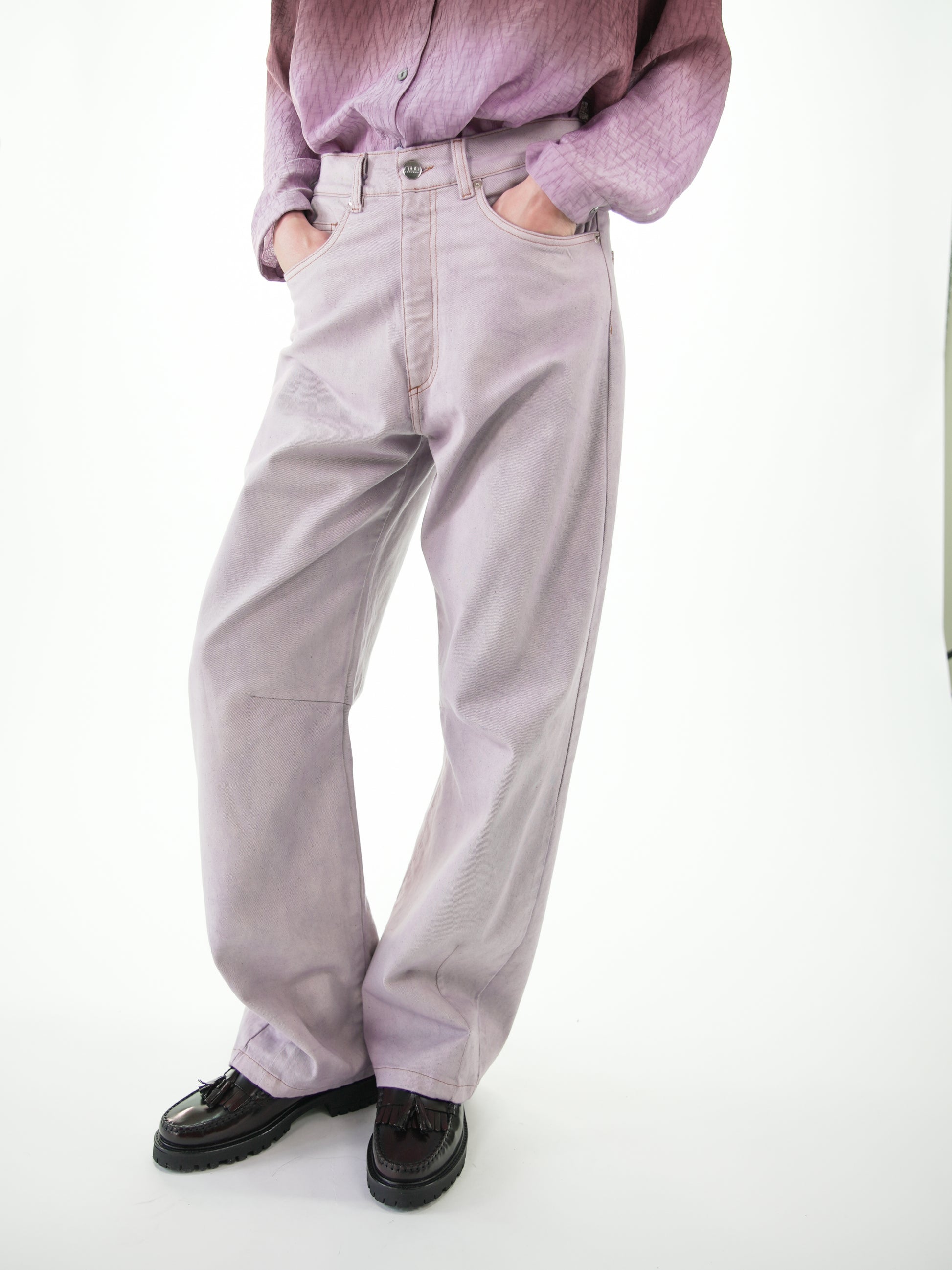 NOUS antwerp DANNY clouds PANTS clouds iris