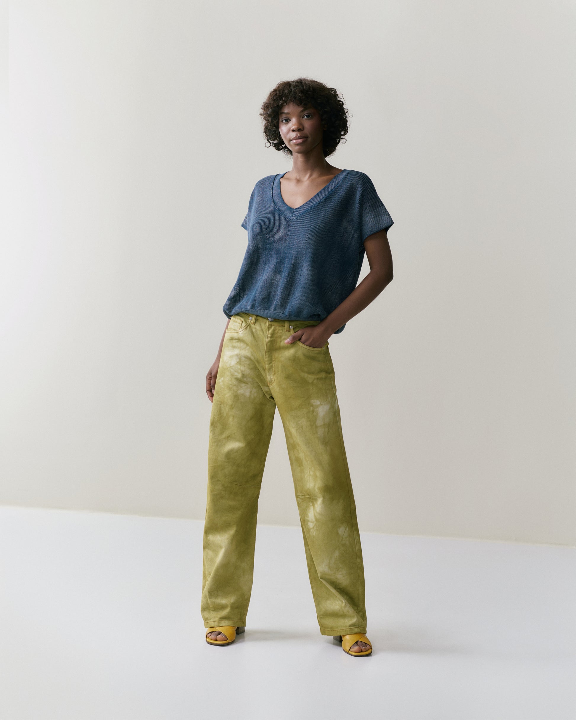 NOUS antwerp DANNY PANTS travel moss