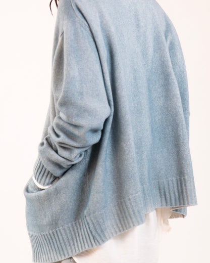 NOUS antwerp EDDIE KNITWEAR airbrush silver