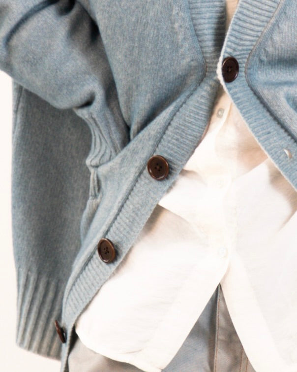 NOUS antwerp EDDIE KNITWEAR airbrush silver