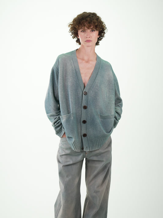 NOUS antwerp EDDIE KNITWEAR airbrush silver