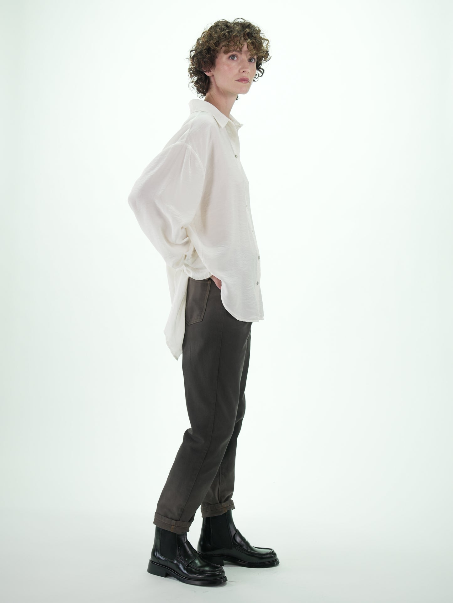 NOUS antwerp ELLA PANTS light chocolate
