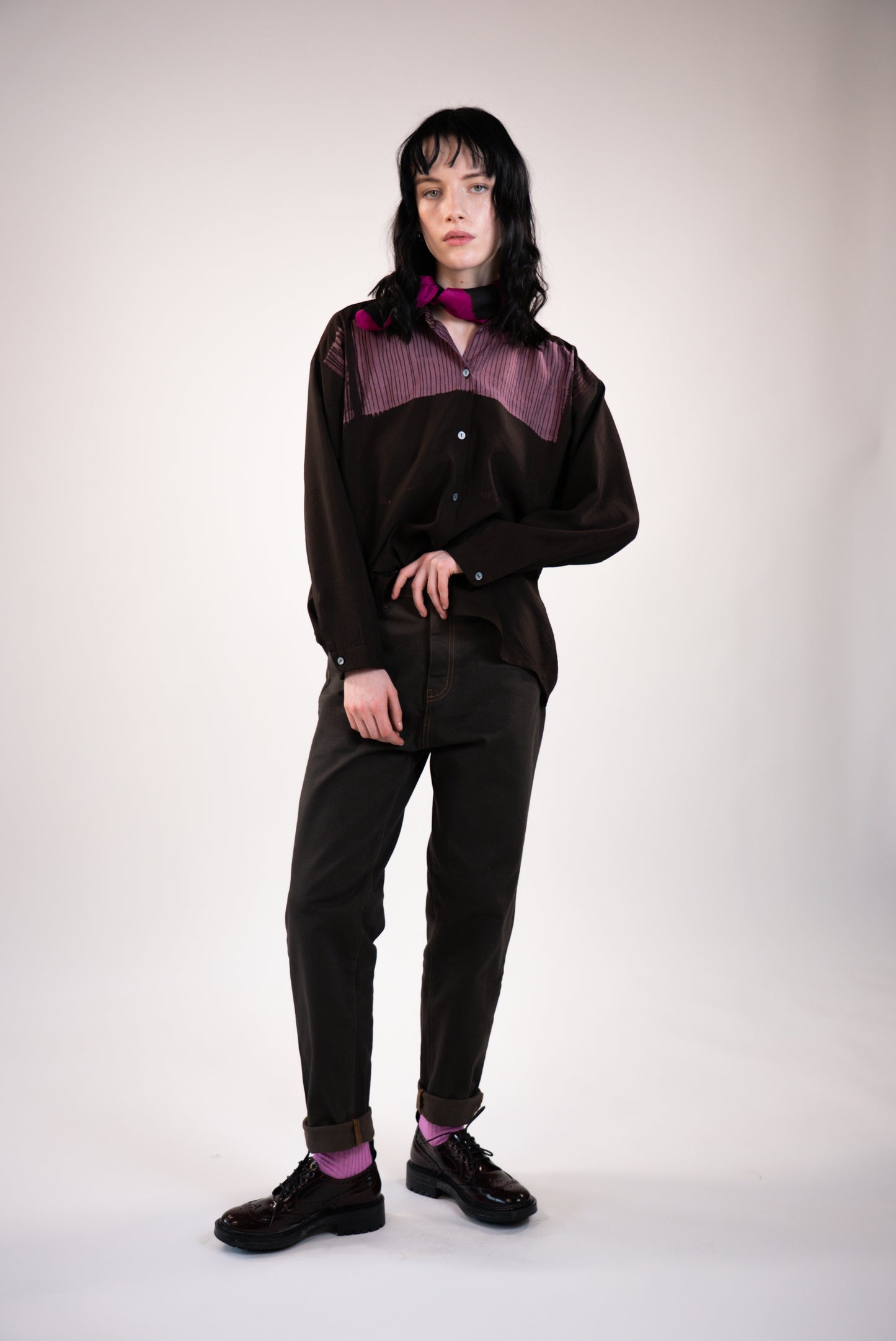 NOUS antwerp ELLA PANTS light chocolate