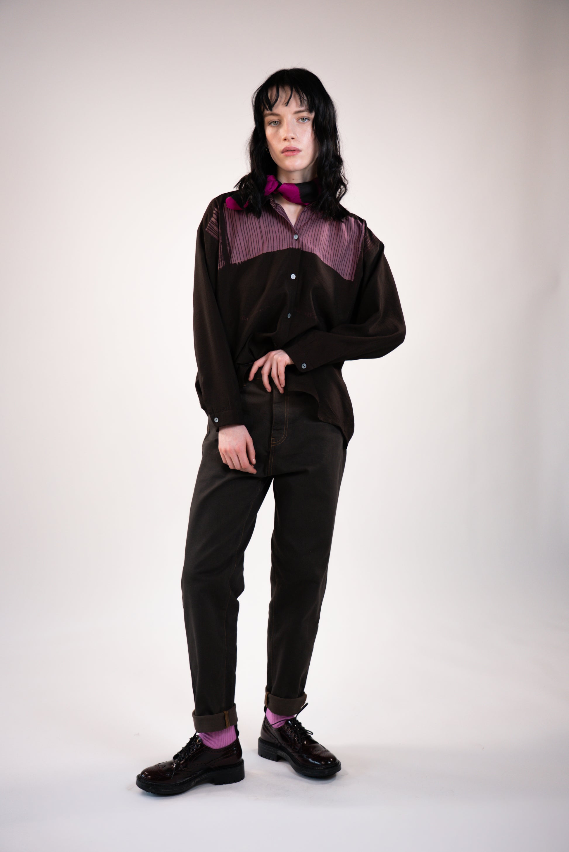 NOUS antwerp ELLA PANTS light chocolate