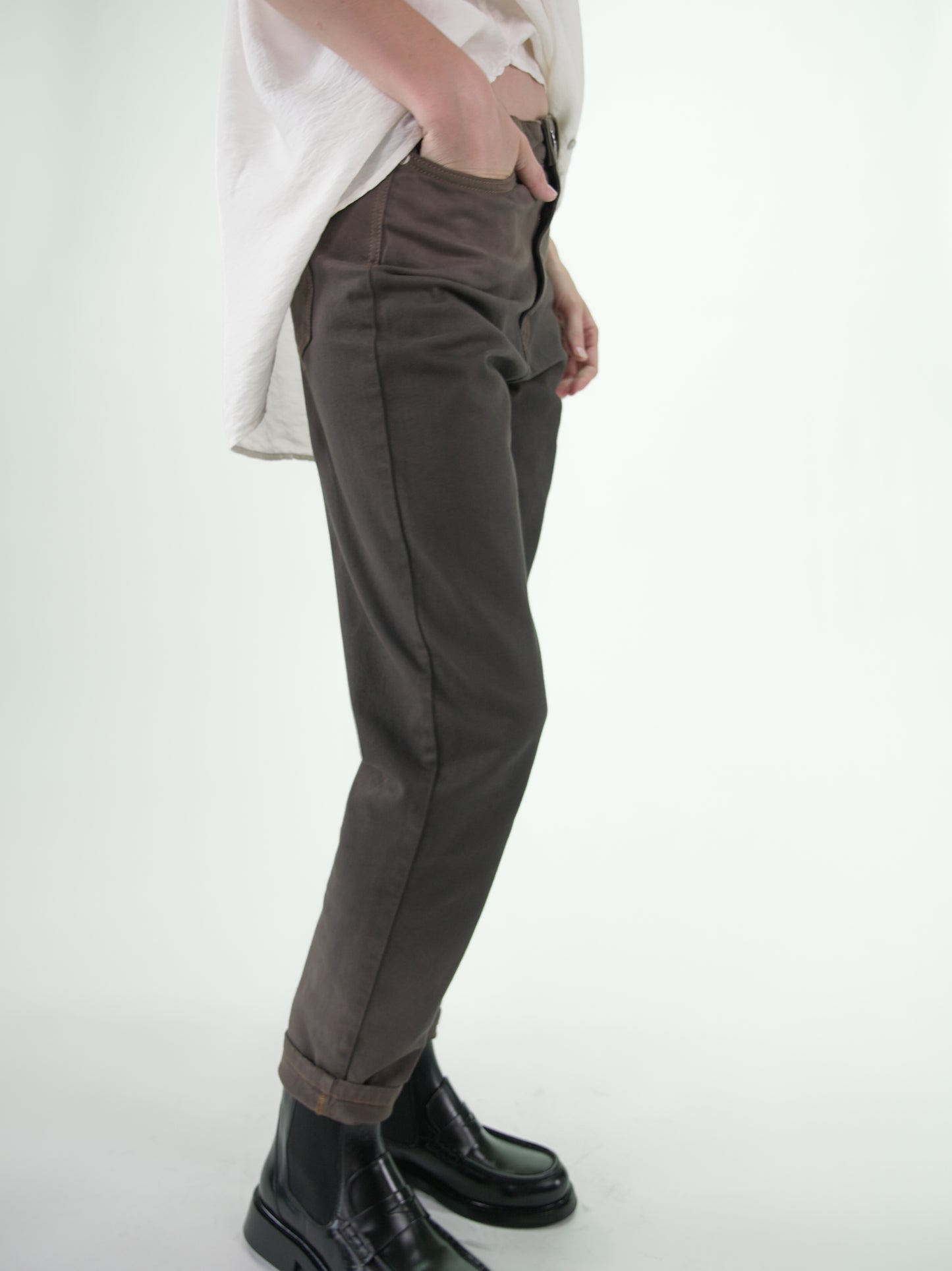 NOUS antwerp ELLA PANTS light chocolate