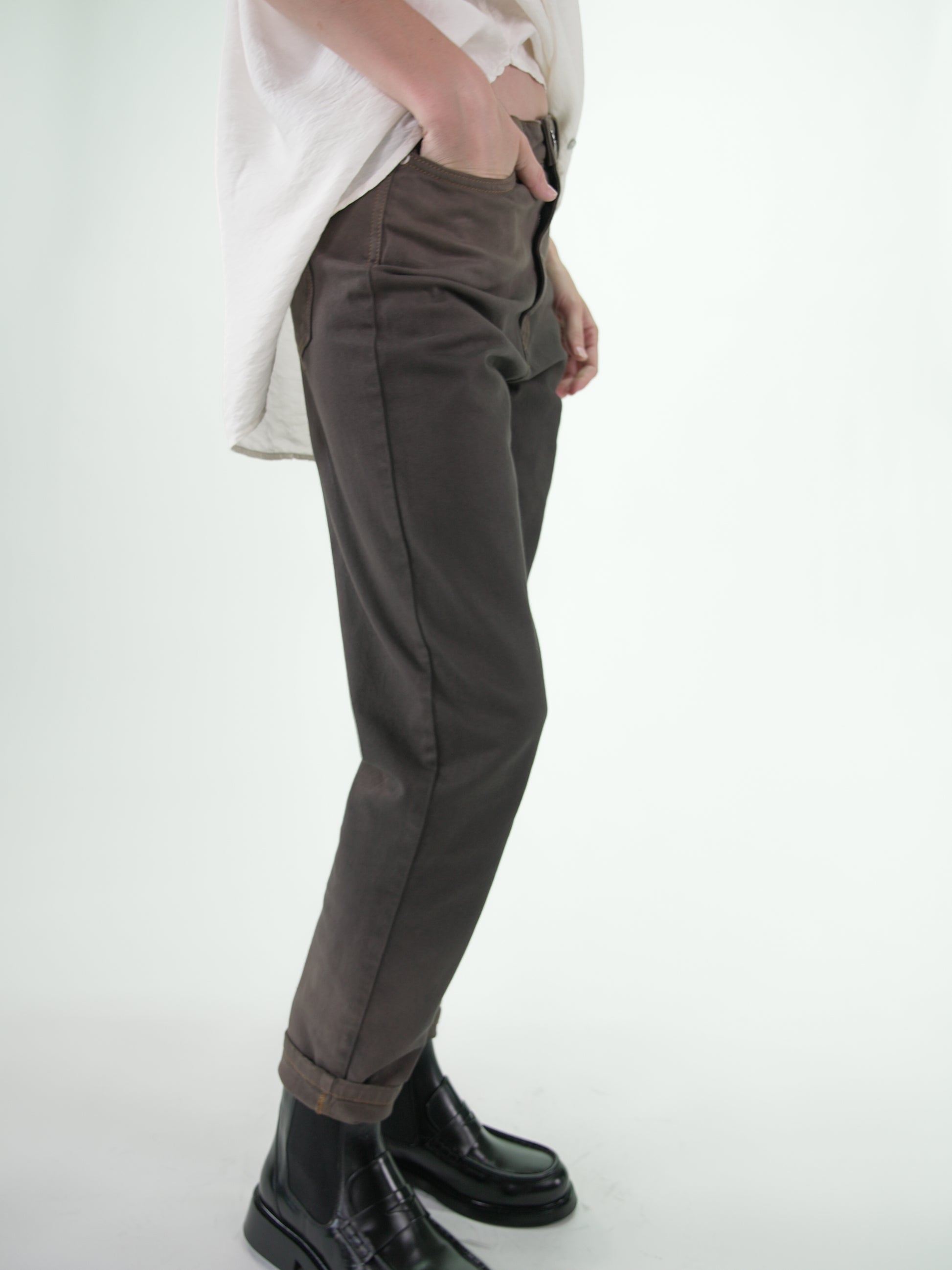 NOUS antwerp ELLA PANTS light chocolate