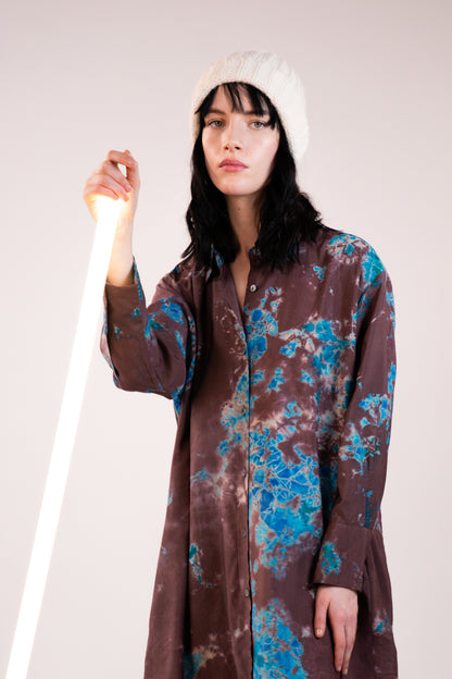 NOUS antwerp EVA DRESS crumble bean