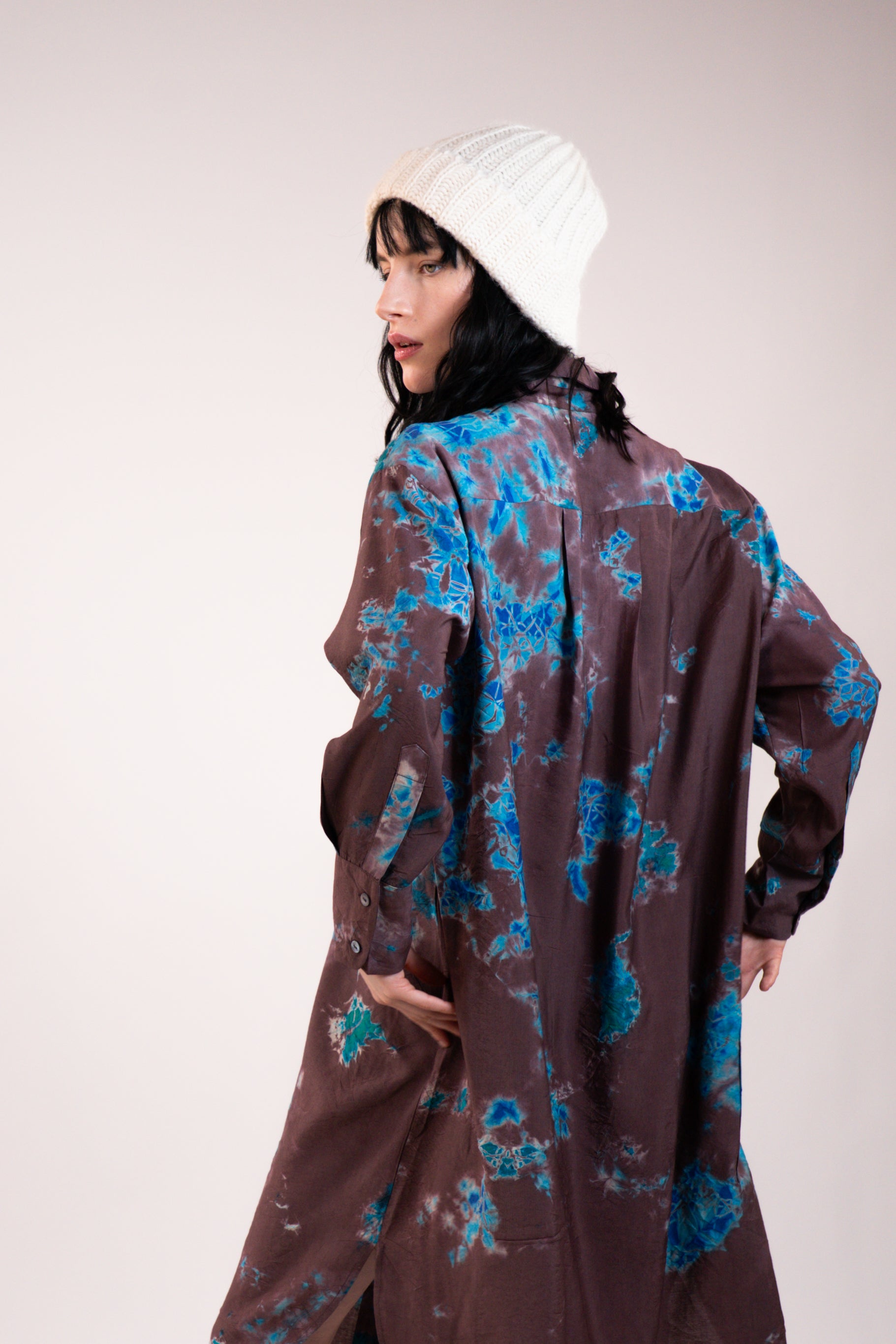 NOUS antwerp EVA DRESS crumble bean