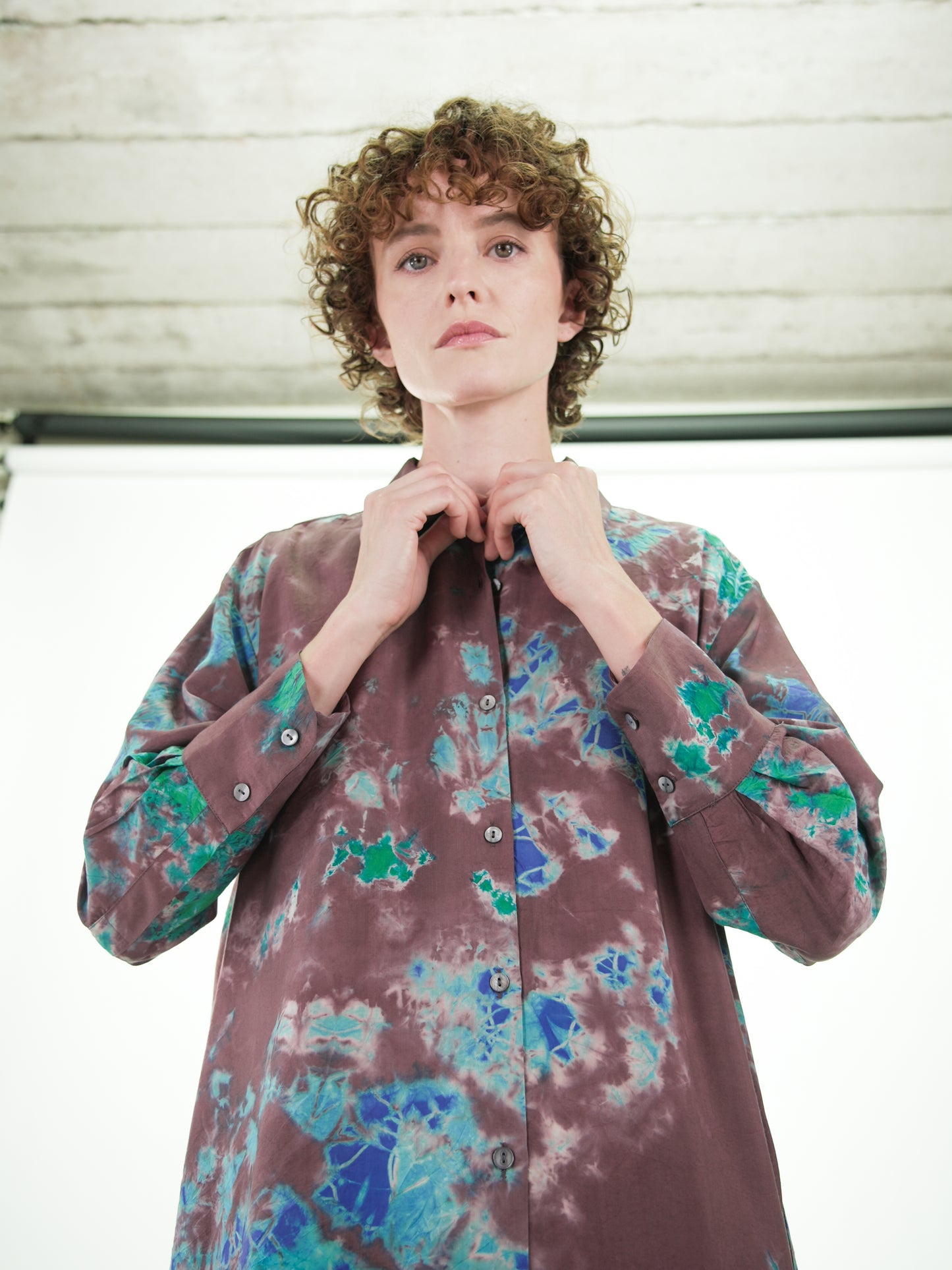 NOUS antwerp EVA DRESS crumble bean