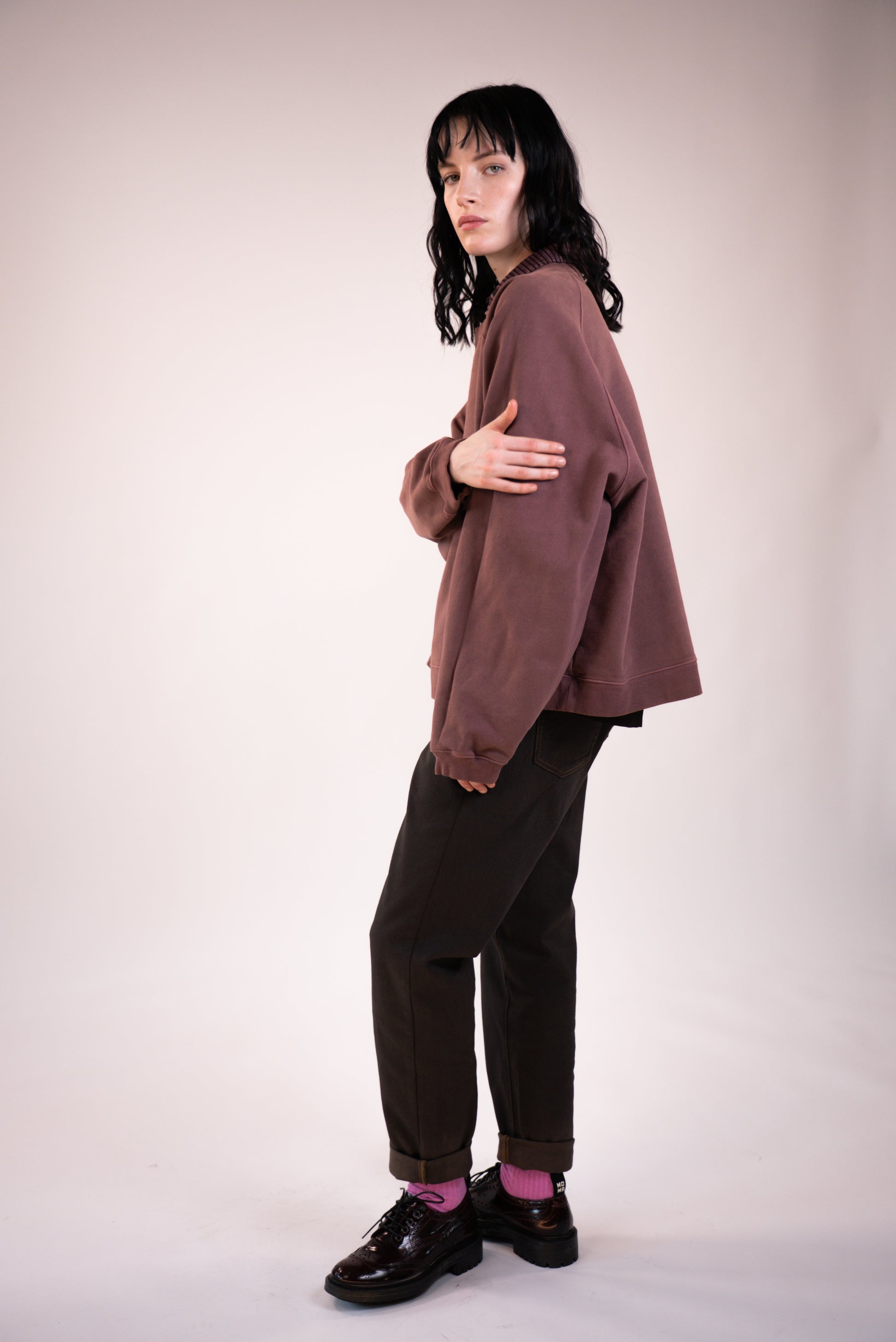 NOUS antwerp FRANCES SWEATER bean
