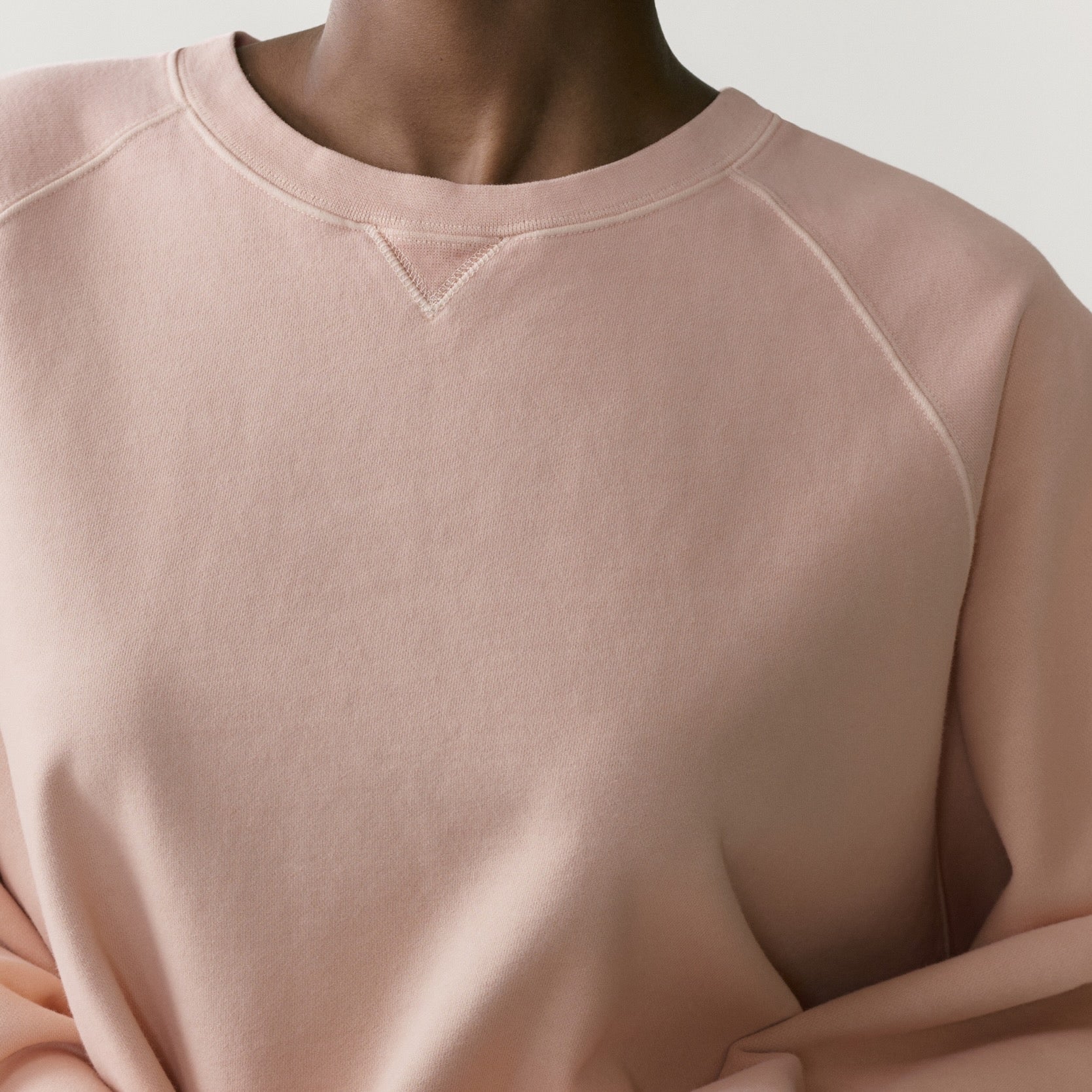 NOUS antwerp FRANCES SWEATER overdye peach