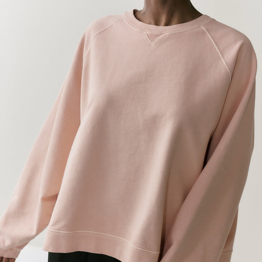 NOUS antwerp FRANCES SWEATER overdye peach