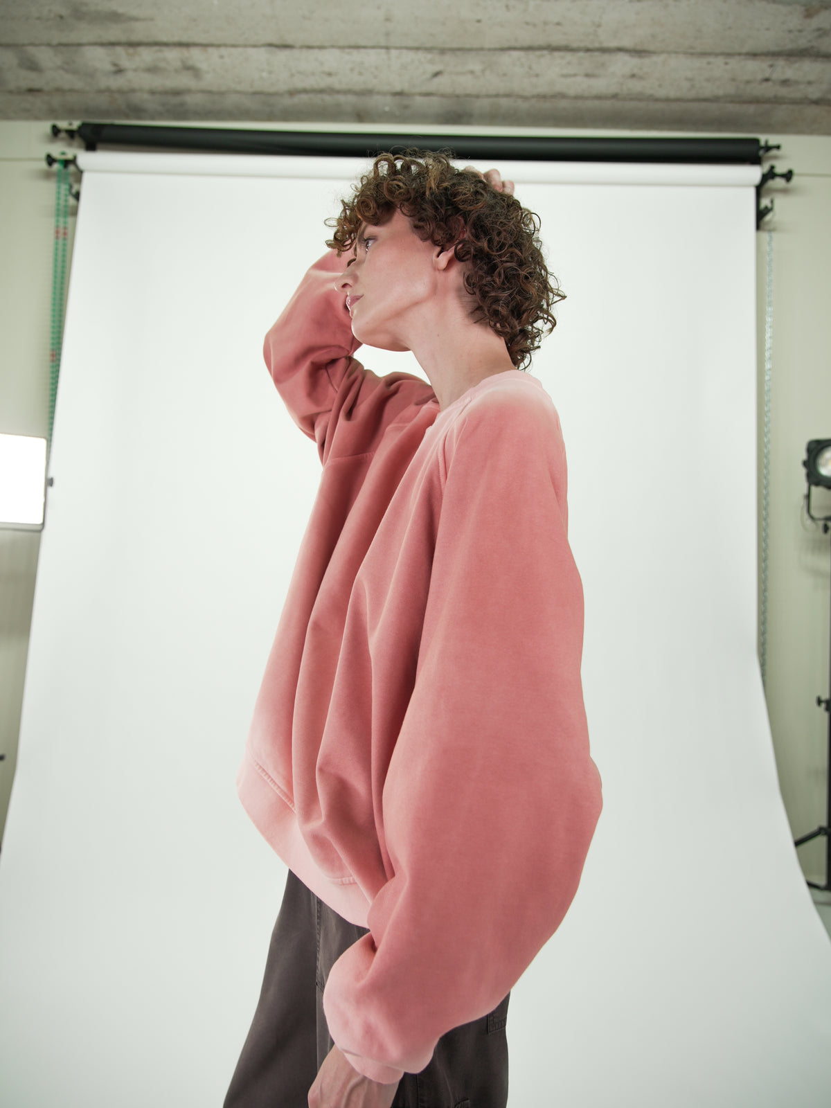 NOUS antwerp FRANCES SWEATER rose