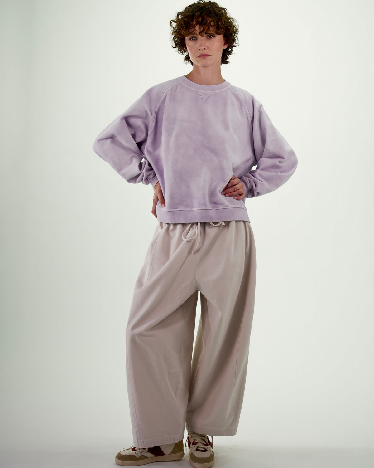 NOUS antwerp FRANCES clouds SWEATER iris