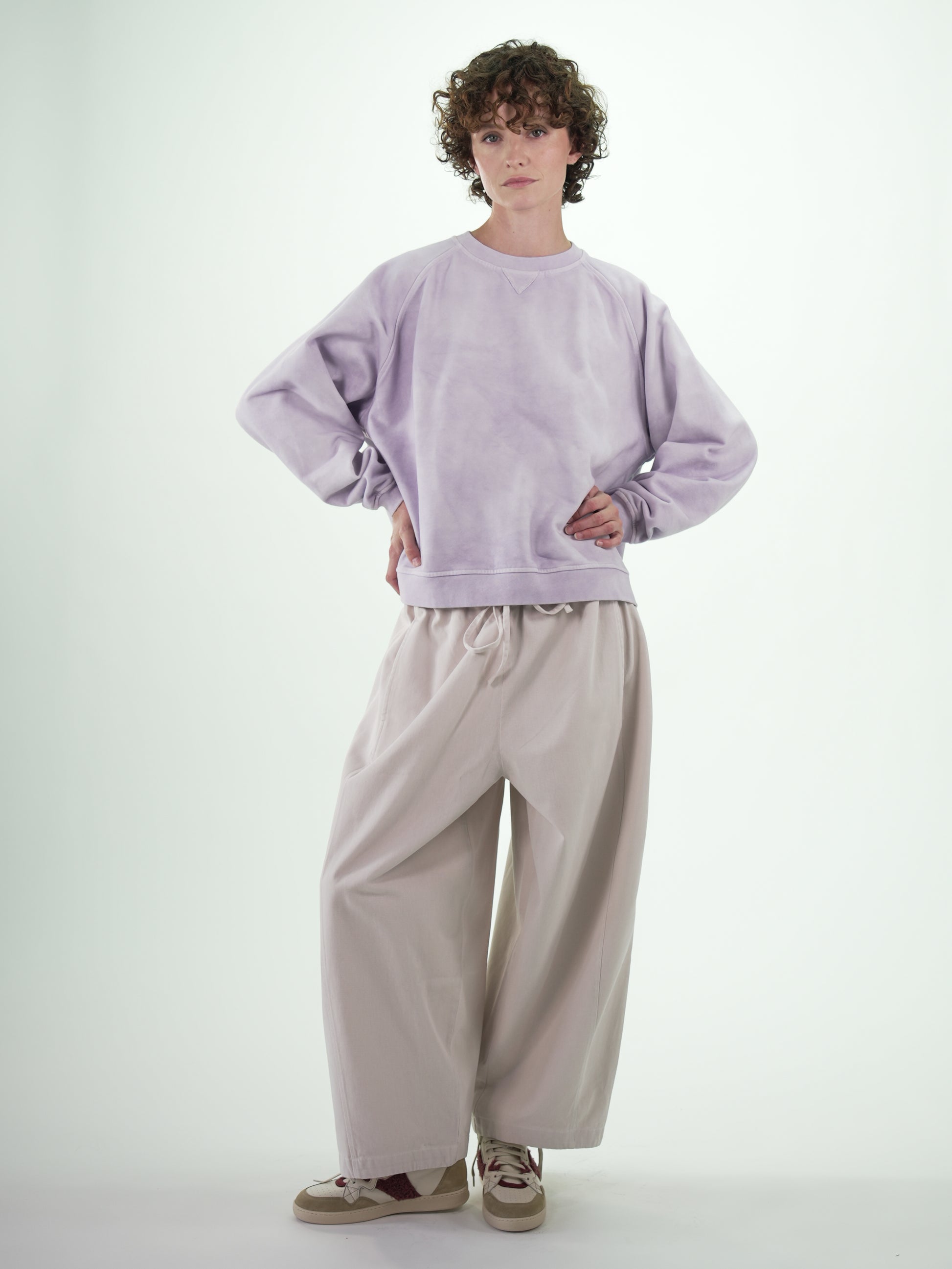 NOUS antwerp FRANCES clouds SWEATER iris