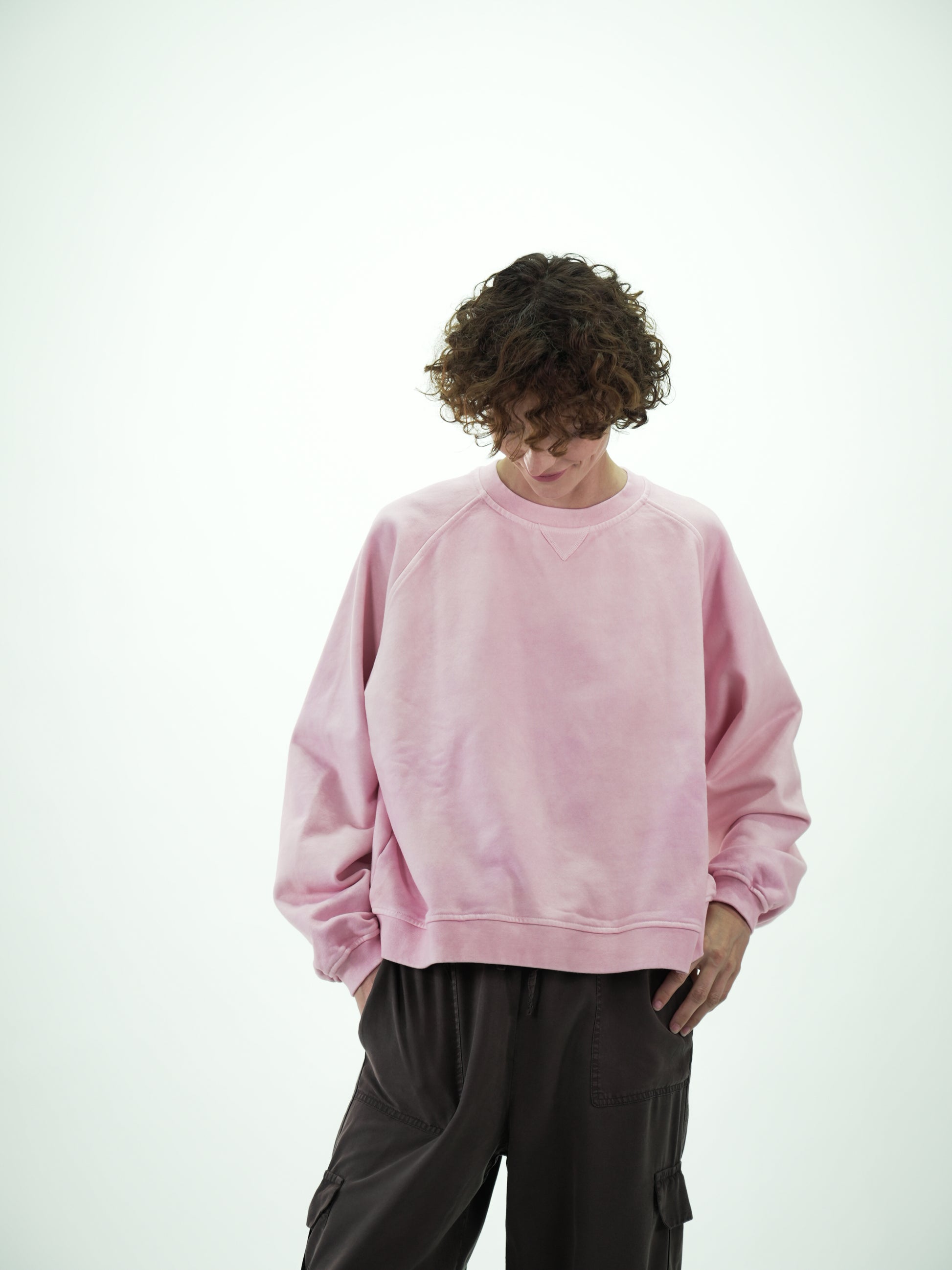 NOUS antwerp FRANCES clouds SWEATER pink