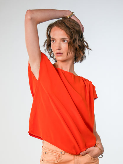 NOUS antwerp HELLA BLOUSE overdye spritz