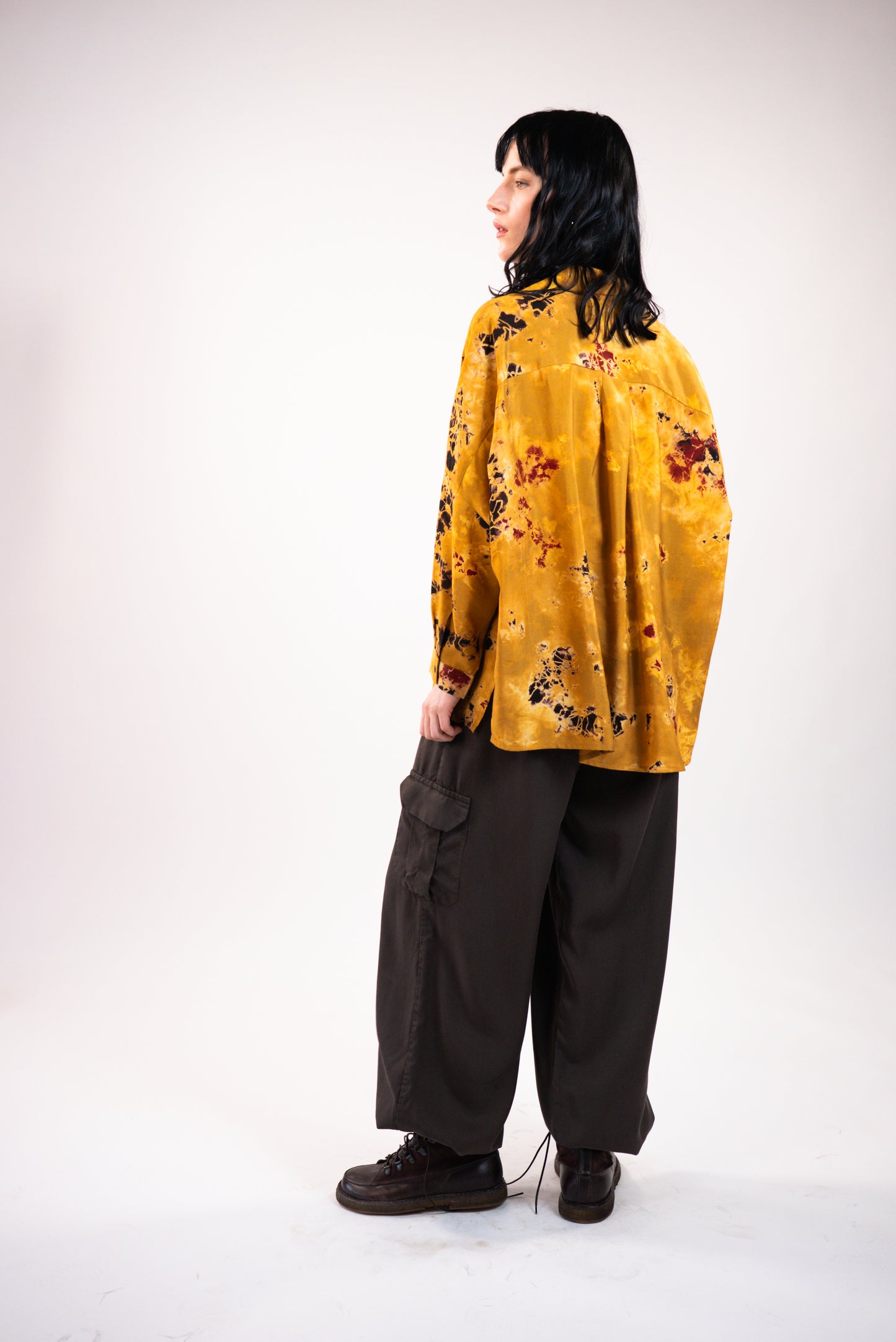 NOUS antwerp JOELLE BLOUSE crumble bronze
