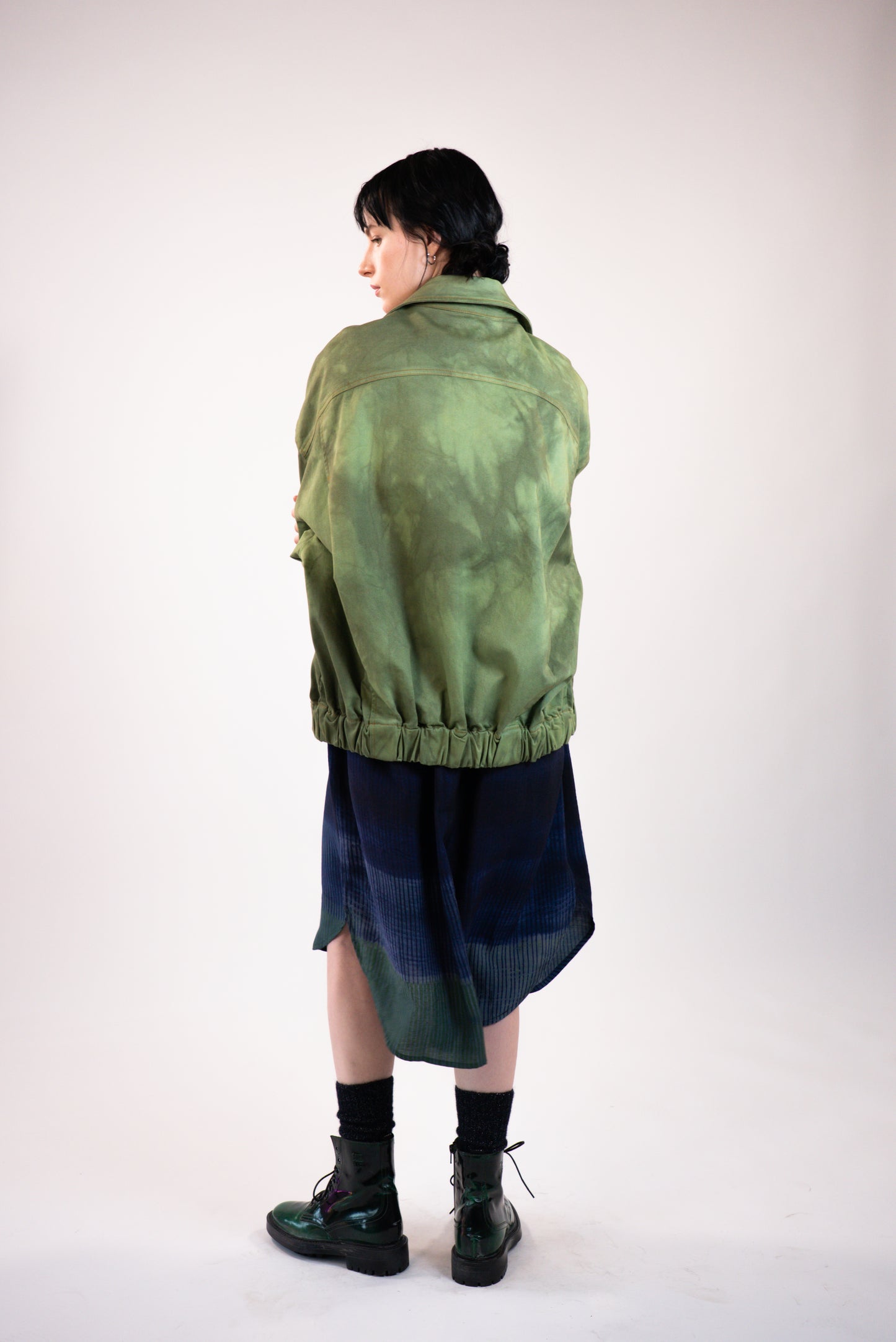 NOUS antwerp JOLIE JACKET clouds artichoke