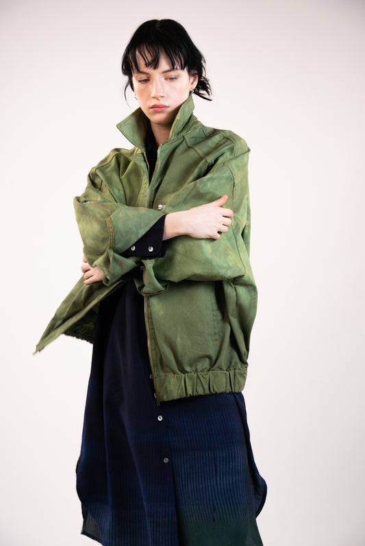 NOUS antwerp JOLIE JACKET clouds artichoke