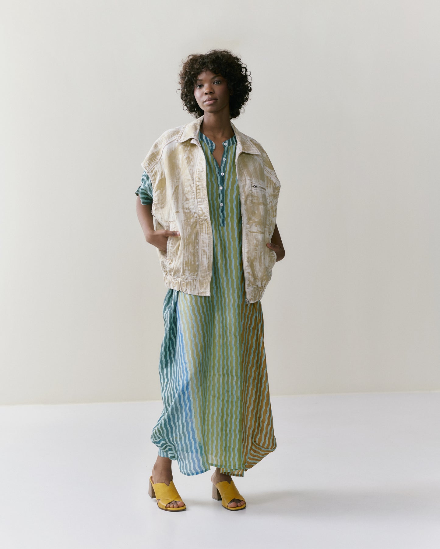NOUS antwerp JOOLS JACKET brush gold