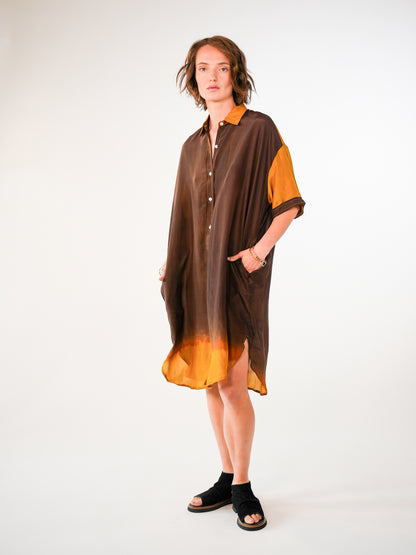 NOUS antwerp JUNE DRESS degrade coconut
