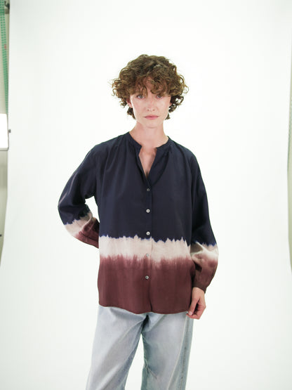 NOUS antwerp LIMA BLOUSE sunset carbon