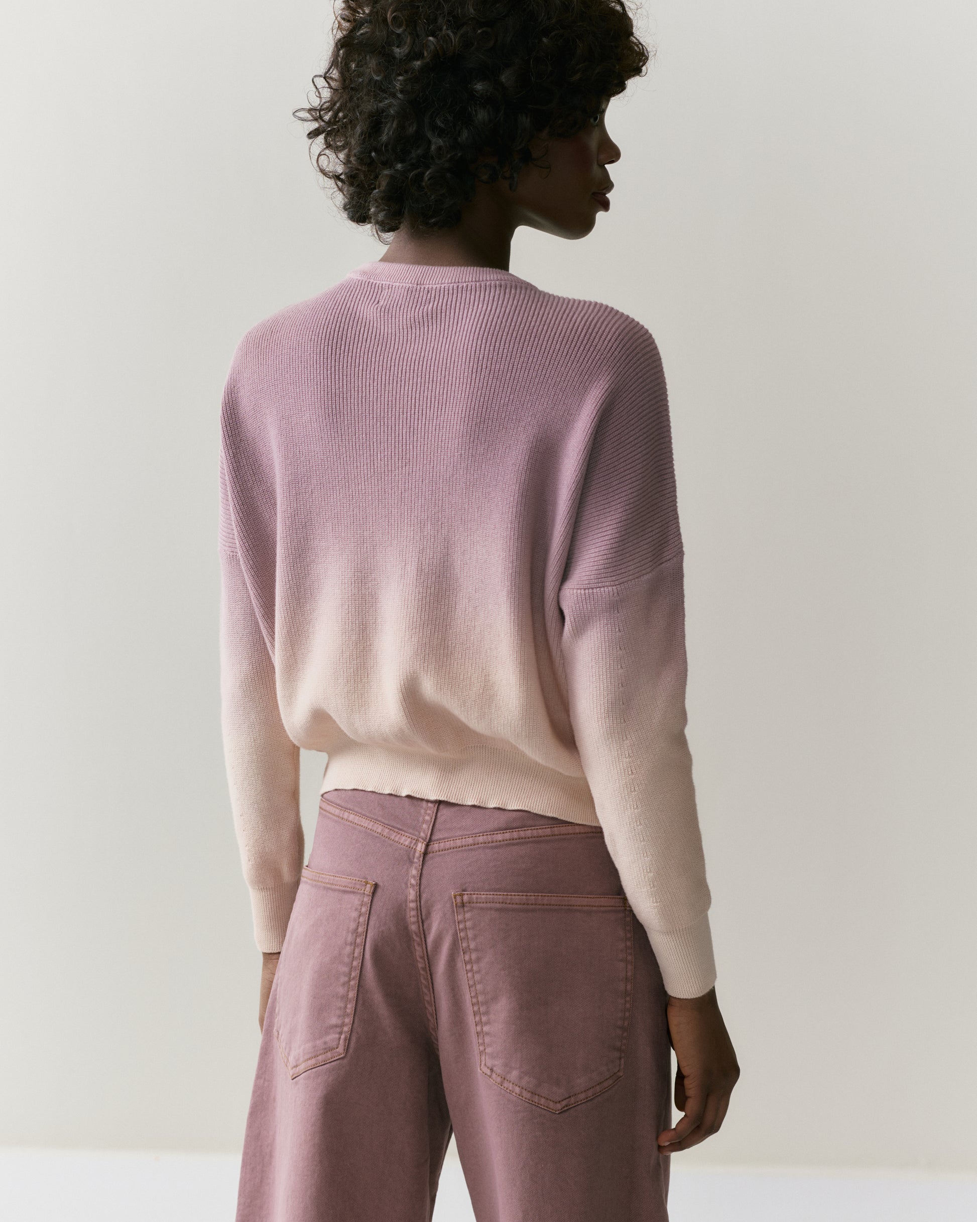 NOUS antwerp LIO PULL-OVER ombre mauve