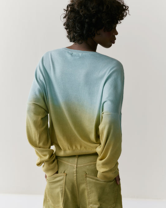 NOUS antwerp LOLA PULL-OVER ombre sage